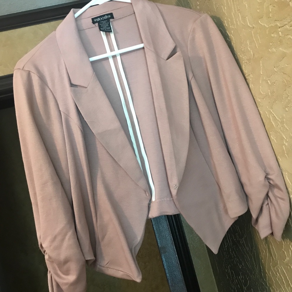 Dusty pink blazer